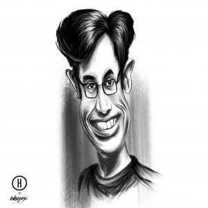 Biswa Kalyan (The Habitat) Caricature