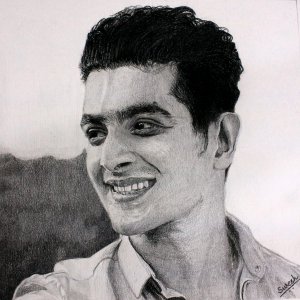 Beer Biceps Hyper Realistic Pencil Portrait- Om Prakash