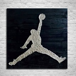 Jordan String Art by Sonal Malhotra