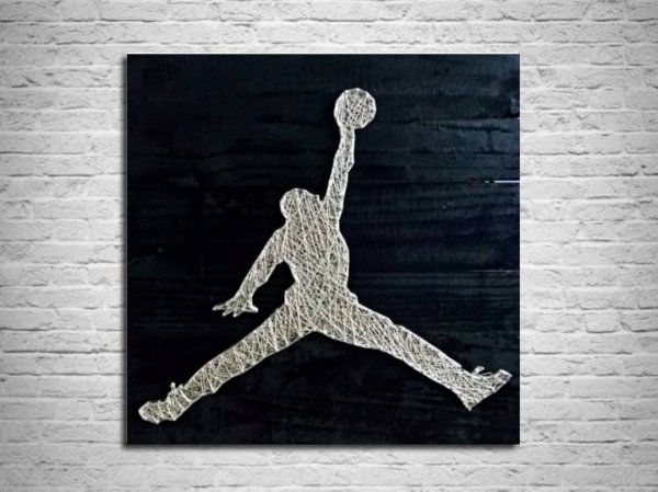 Jordan String Art by Sonal Malhotra