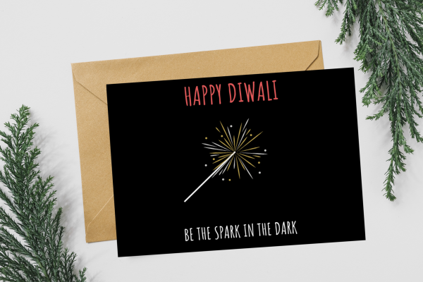 Diwali-Greeting cards - Postcards - Diwali Gifts-Stoned Santa