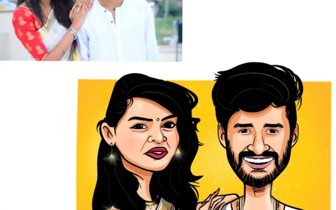 7 Caricature Ideas for every type of couple you know