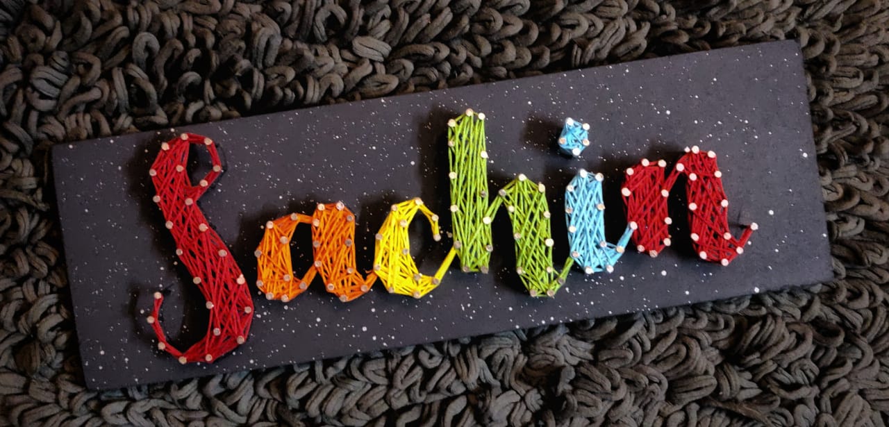 Heart-shaped Beginner String Art Kids Craft {Reality Daydream}