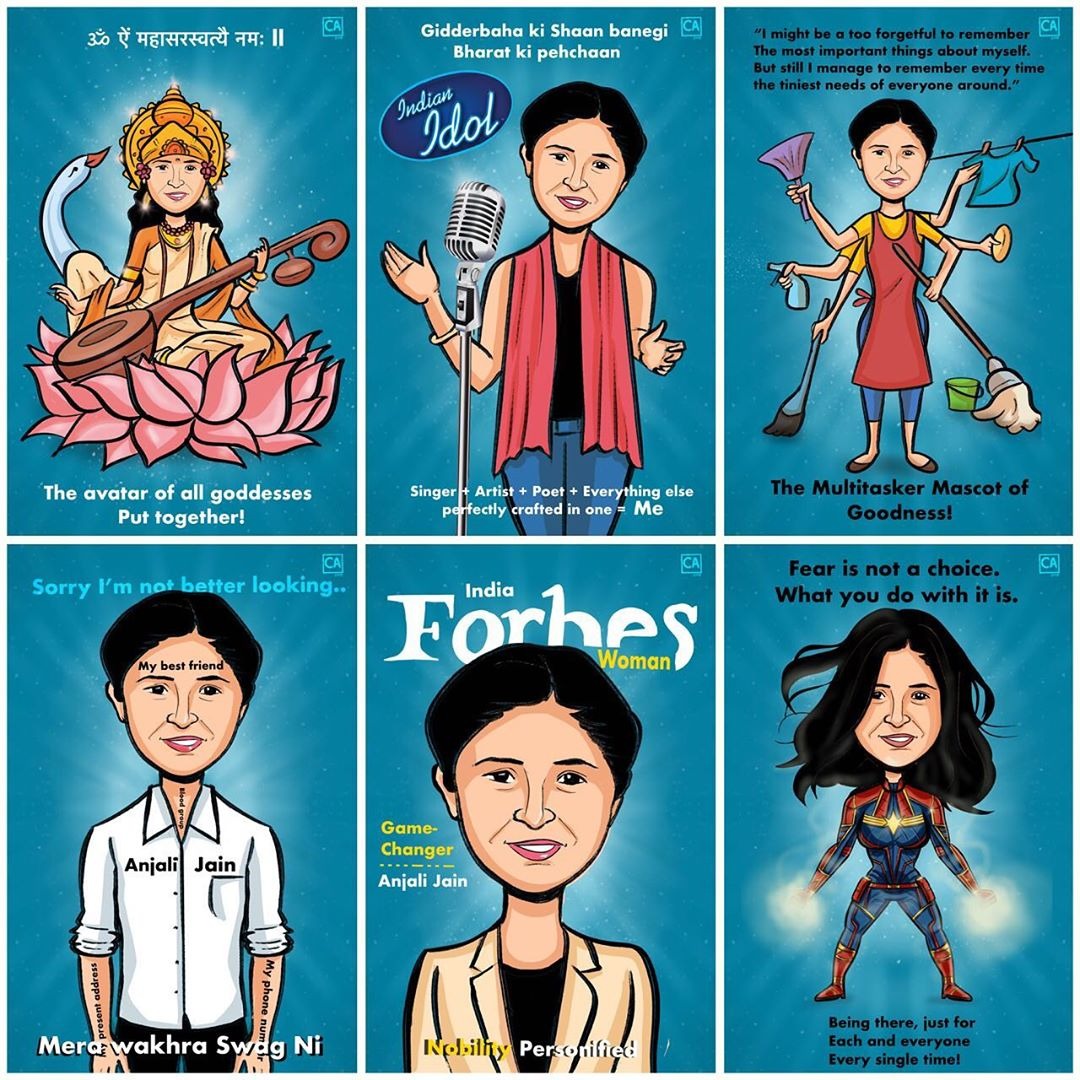 Customised Caricatures - Unique gifts for friends Customised Caricatures - Unique gifts for friends