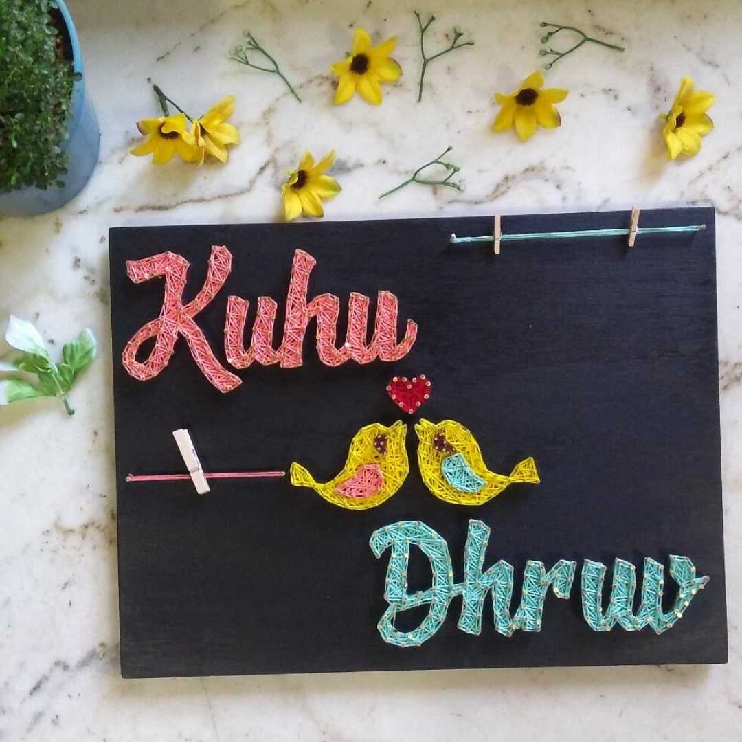 Couple Nameplate