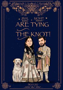 Wedding Caricatures - Save the date Wedding Caricatures - Save the date