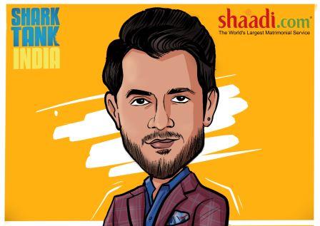 Anupam shark tank caricature Shark anupam personalised caricature