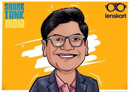 Peeyush Bansal caricature Peeyush Bansal personalised caricature