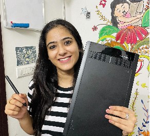 Niharika SIngh, DIgital artist and illustrator