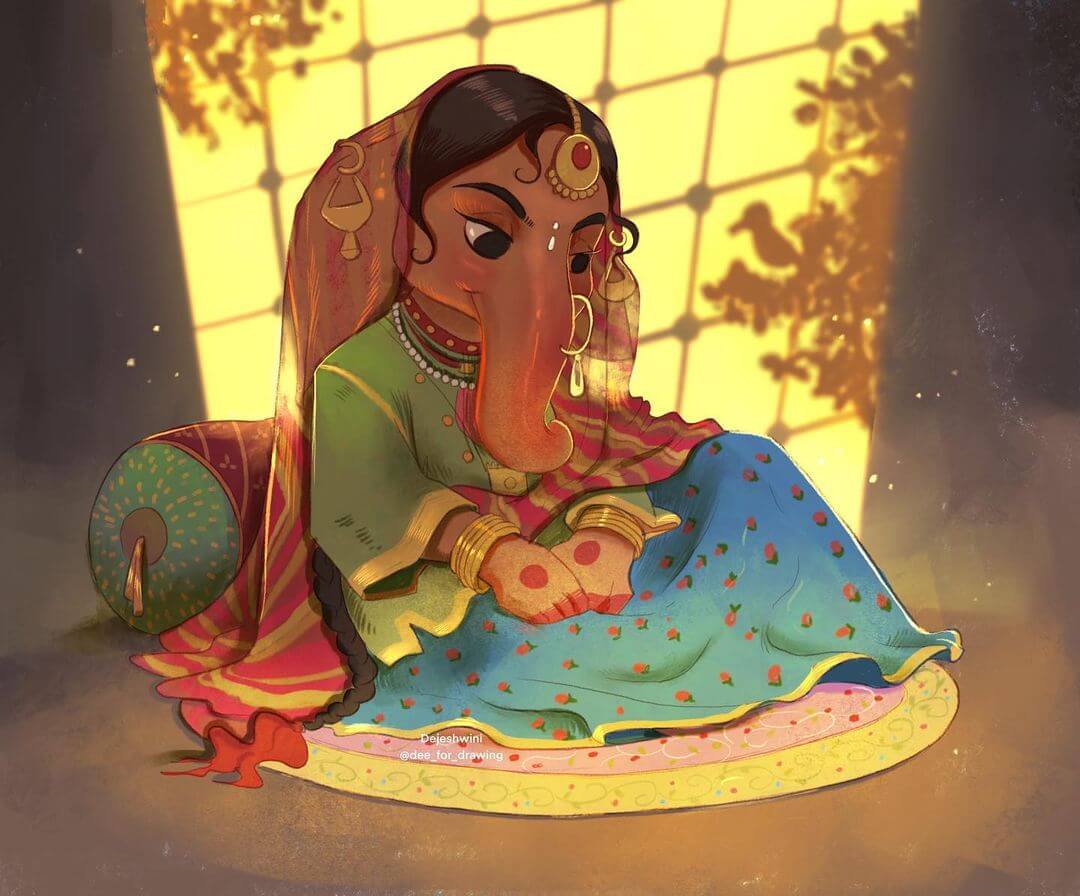 Illustration by Dejaswini An amazing concept illustration art by Dejaswini