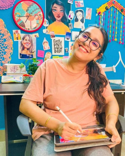 Diah Chakraborty Diah Chakraborty - An inspiring Illustrator in India