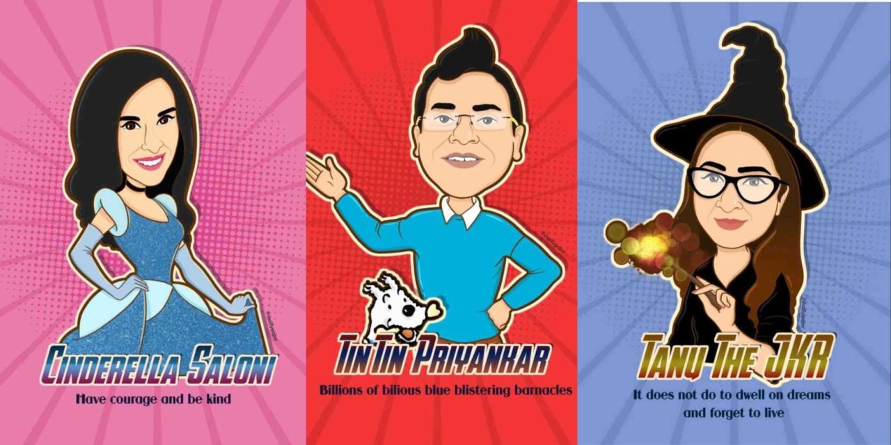 Favourite Character Corporate Caricature Favourite Character Corporate Gifts - Caricature