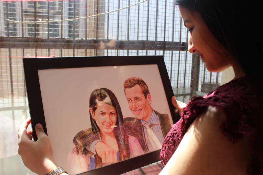 Example of Handmade Portraits in Frame