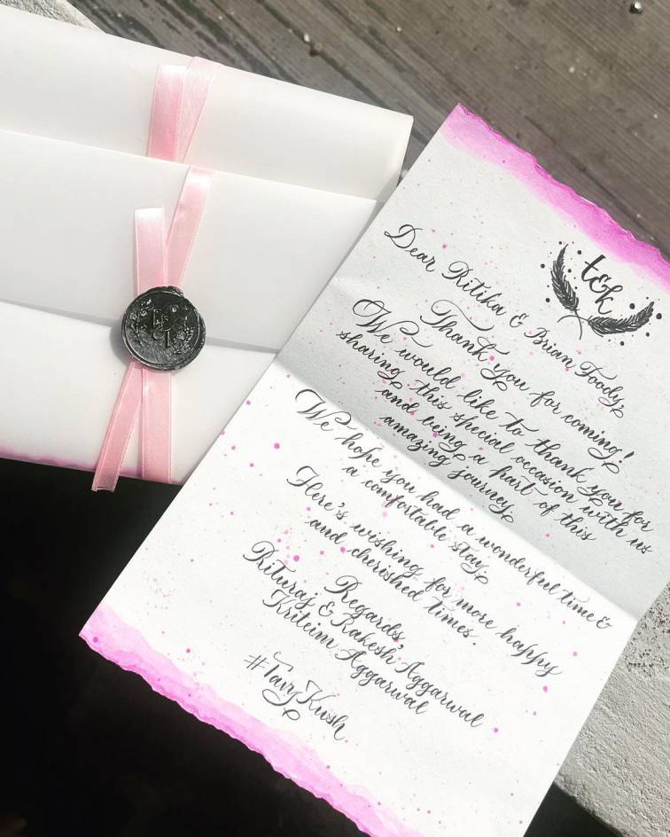 Handwritten Letter Using Calligraphy By Palak Makkar Handwritten Letter Using Calligraphy By Palak Makkar