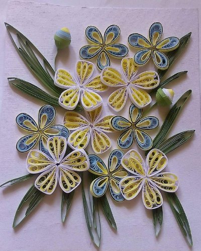Paper Quilling Flower Art By Apporva Deshpande