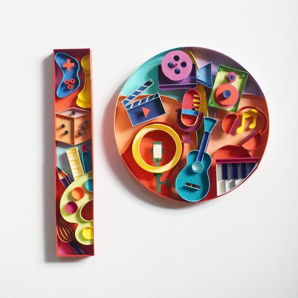 Paper Typography By Sabeena Karnik Paper Typography By Sabeena Karnik