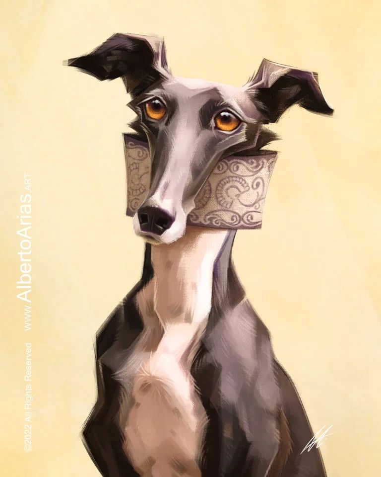 Pet Caricature  by Alberto Aries