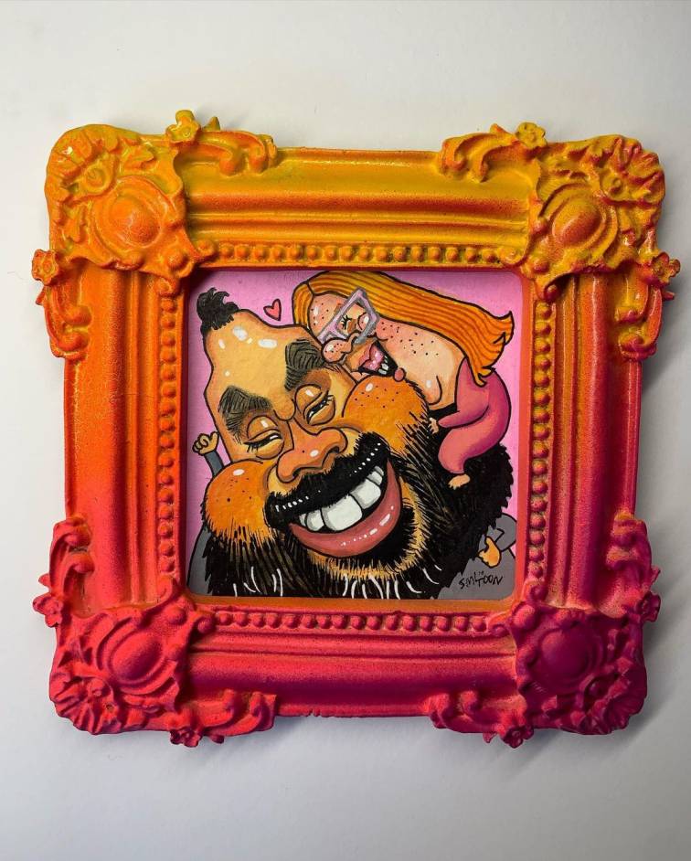 Saemee - Caricature Artist in USA Saemee - Caricature in a Portrait