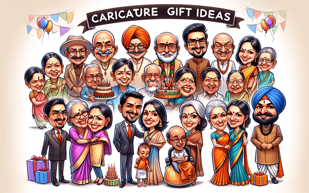 Caricature Gift Ideas by Stoned Santa