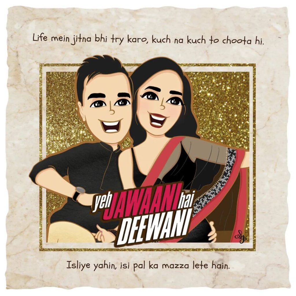 Yeh jawani hain deewani caricature (1)