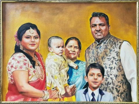Oil Painting Portraits | Custom Handmade Art - StonedSanta