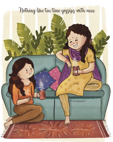 Gossips with Maa by Sanya Jain Gossips with Maa Animation