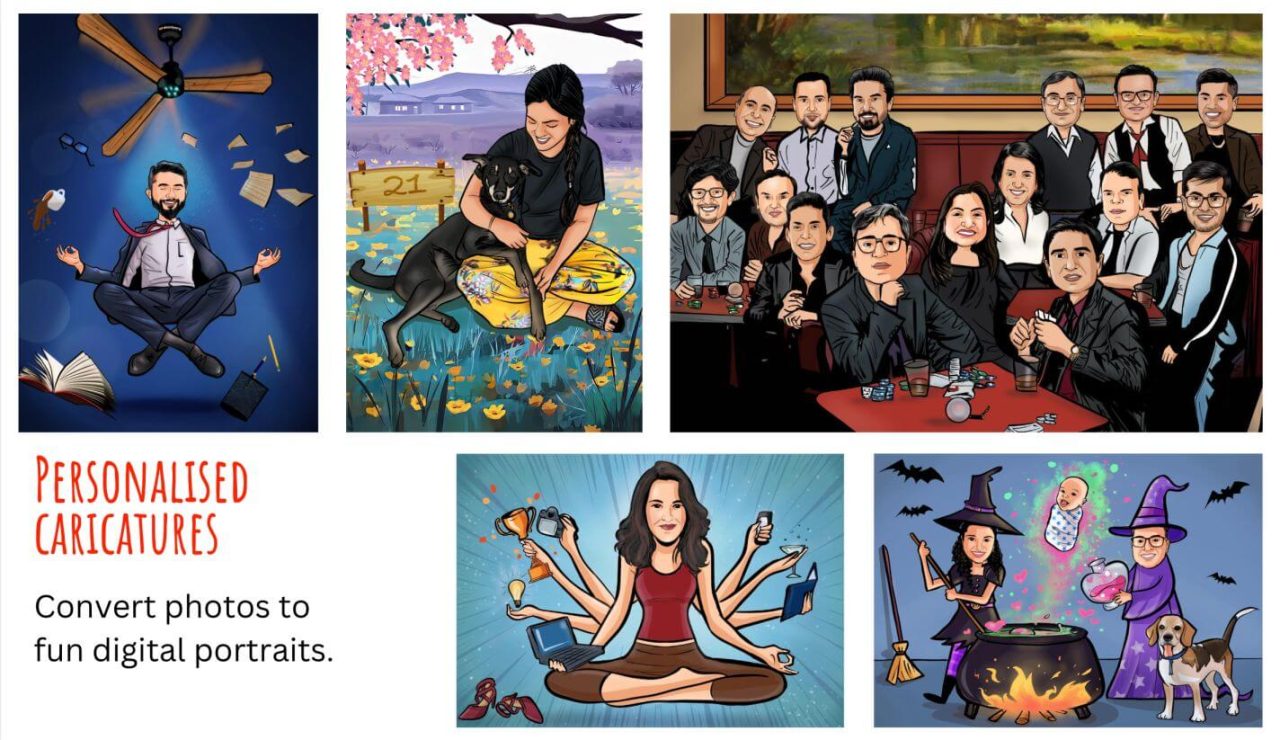 Caricature Artist Chetan - Caricature Portraits